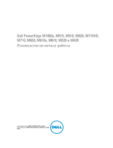 Dell PowerEdge M1000e Инструкция по началу работы