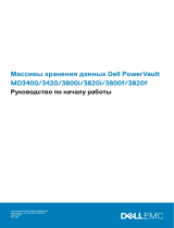 Dell PowerVault MD3400 Инструкция по началу работы