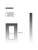 Siemens KG33V610 Kühl-gefrierkombination Инструкция по применению