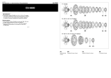 Shimano CS-6600 Service Instructions