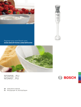 Bosch MSM66150RU/01 Руководство пользователя