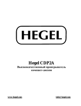 Hegel CDP2A mk2 Руководство пользователя
