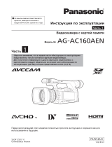 Panasonic AG-AC160AEN Руководство пользователя