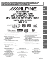 Alpine UTE-81R Руководство пользователя