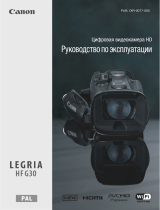 Canon LEGRIA HF G30 Руководство пользователя