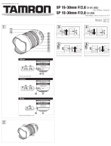 Tamron SP 15-30 мм F/2.8 Di USD Sony (A012S) Руководство пользователя