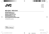 JVC KD-X141 Руководство пользователя