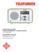 Telefunken TF-1581UB Green Руководство пользователя