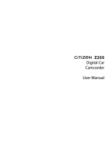 Citizen Z255 Руководство пользователя