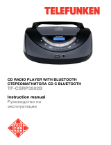 Telefunken TF-CSRP3502B Black/Gray Руководство пользователя