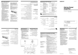 Sony XM-552 ZR Руководство пользователя