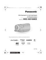 Panasonic HDC-SD100EEK Black Руководство пользователя