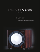 Monitor Audio Platinum PLW15 Ebony Руководство пользователя