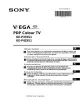 Sony KE-P42 XS1 Руководство пользователя