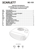 Scarlett SC-151Grey Руководство пользователя