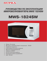 Supra MWS-1824SW Руководство пользователя
