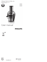 Philips Viva Collection HR1864/00 Руководство пользователя