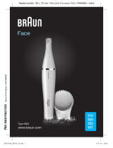 Braun SE830 для лица+насадка-пилинг Руководство пользователя