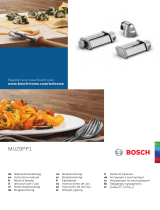 Bosch Pasta Passion MUZ9PP1 Руководство пользователя