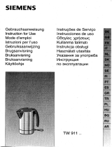 Siemens TW 91100 Руководство пользователя