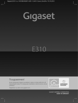 Gigaset E310 Light Grey Руководство пользователя