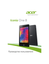 Acer Iconia One B1-810 8" 16Gb Wi-Fi White Руководство пользователя