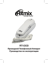 Ritmix RT-003 White Руководство пользователя