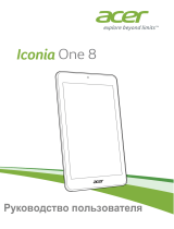 Acer Iconia One 8" 16Gb Wi-Fi Blue (B1-850) Руководство пользователя