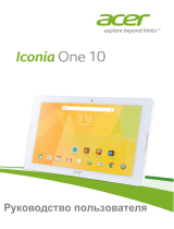 Acer Iconia One 10" 16Gb Wi-Fi Black (B3-A20) Руководство пользователя