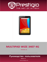 Prestigio MultiPad Wize 7" 8Gb 4G Black (PMT3407) Руководство пользователя