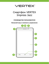 Vertex Impress Jazz Black/Gold Руководство пользователя