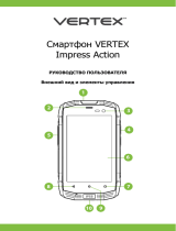 Vertex Impress Action Black/Orange Руководство пользователя