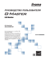 iiyama G-MASTER GE2288HS-B1 Руководство пользователя