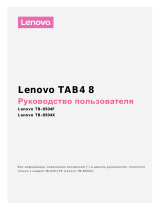 Lenovo Tab 4 TB-8504X 8.0" 16Gb LTE Black (ZA2D0036RU) Руководство пользователя