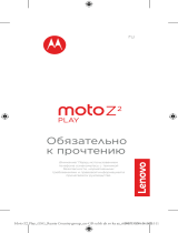 Motorola MOTO Z2 PLAY Fine Gold (XT1710-09) Руководство пользователя