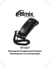 Ritmix RT-007 Black Руководство пользователя
