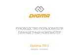 Digma Optima 7013 7" 8Gb Wi-Fi Black (TS7093RW) Руководство пользователя
