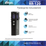 Ritmix RR-120 4GB Black Руководство пользователя