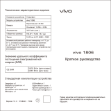 Vivo V11i Nebula 4GB+128GB (1806) Руководство пользователя