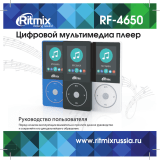 Ritmix RF-4650BT 8Gb Black Руководство пользователя