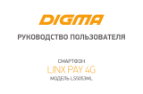 Digma Linx Pay 4G 16Gb Red (LS5053ML) Руководство пользователя