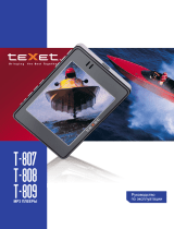 TEXET T-808 (2Gb) Руководство пользователя