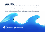 Cambridge Audio 840A V2B Руководство пользователя