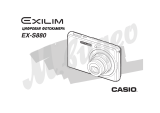 Casio EX-S880S Руководство пользователя