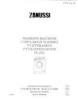 Zanussi FL1201 Руководство пользователя