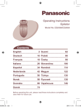 Panasonic ES 2058 Руководство пользователя