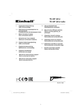 EINHELL PXC TE-AP 18 Li-Solo (4326300) Руководство пользователя