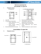 PowerWalker VI 850 SHL IEC UK Инструкция по началу работы