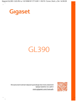 Gigaset GL390 Руководство пользователя