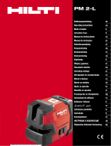 Hilti PM 2-L Инструкция по эксплуатации